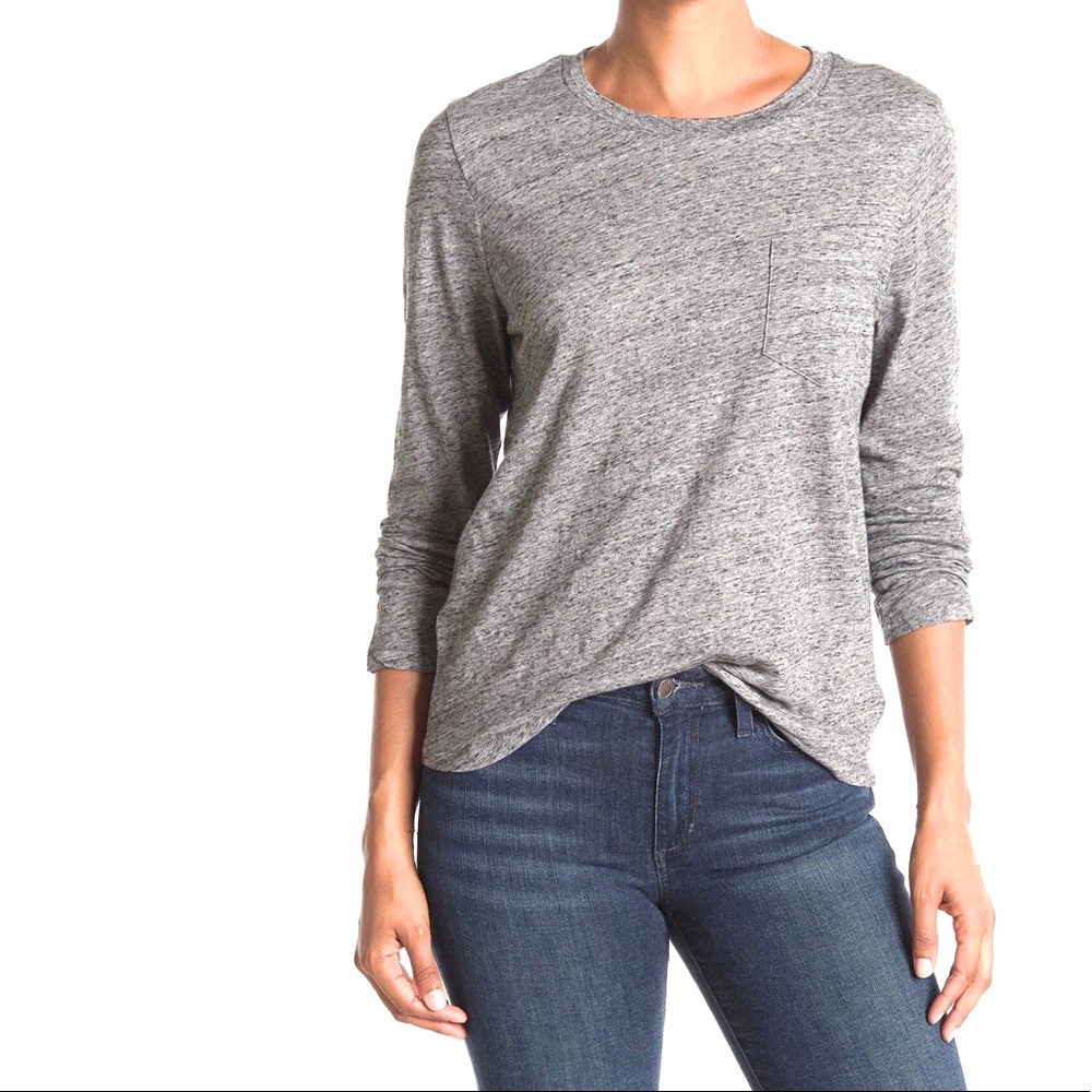 Madewell Long Sleeve Pocket Tee